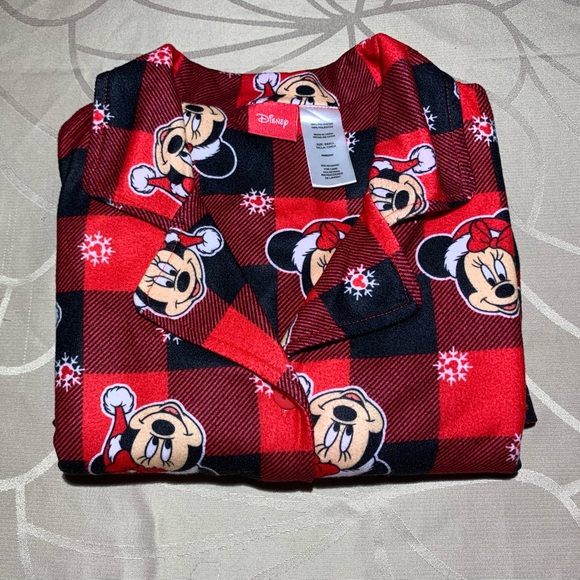 disney minnie mouse Christmas top pajama, Woman, Size Small - Picture 9 of 9